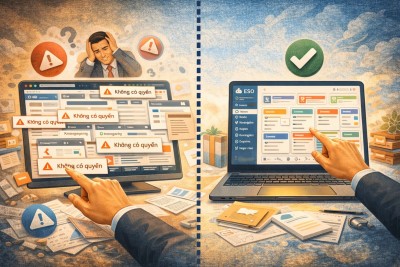 Giao diện Đúng Đủ trong Phần mềm quản lý – Vì sao tối giản mới là đỉnh cao của hiệu quả?