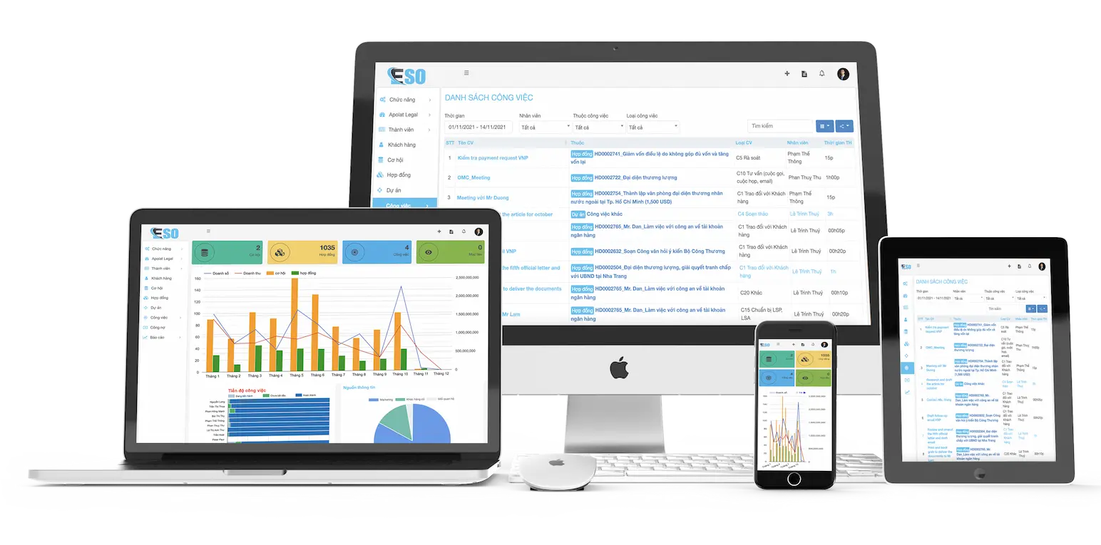 Phần mềm quản lý công ty luật