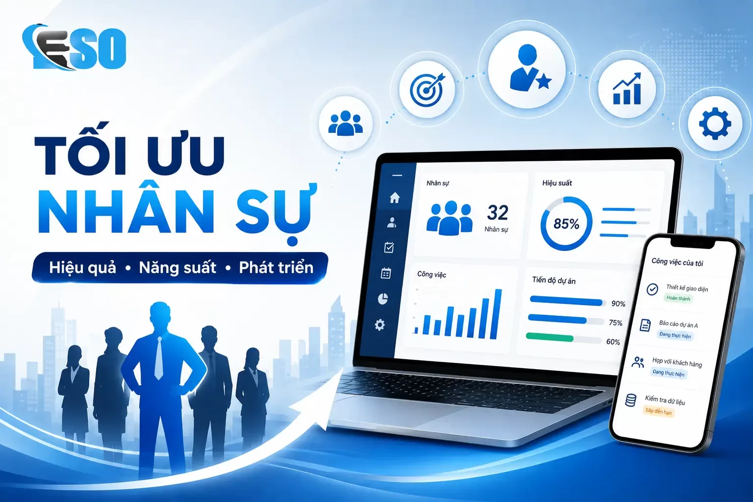 Phần mềm quản lý giúp tối ưu nhân sự như thế nào?