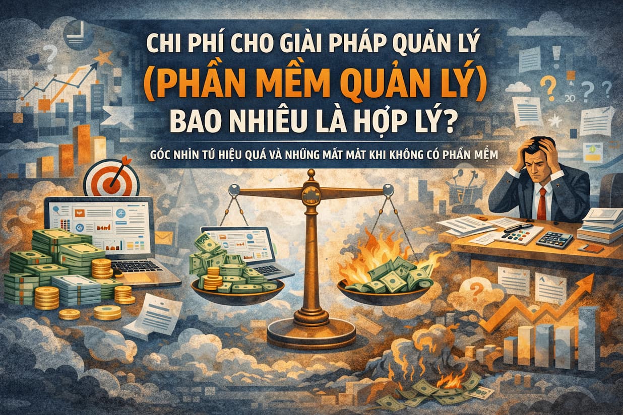 Chi phí phần mềm quản lý