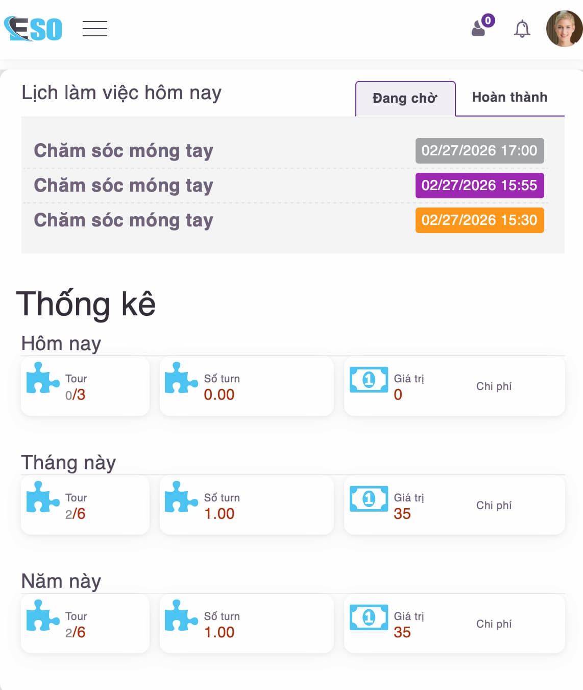 Phần mềm quản lý Spa