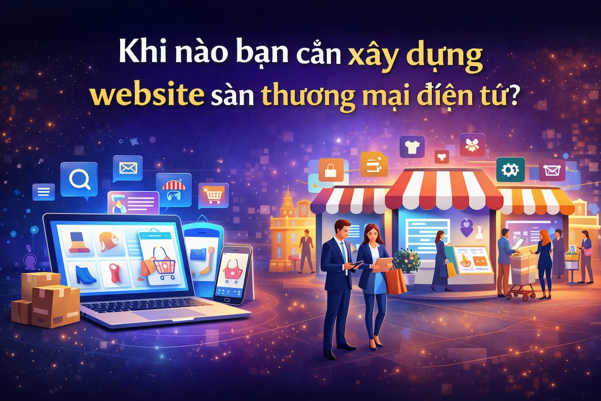 Thiết kế website sàn TMĐT