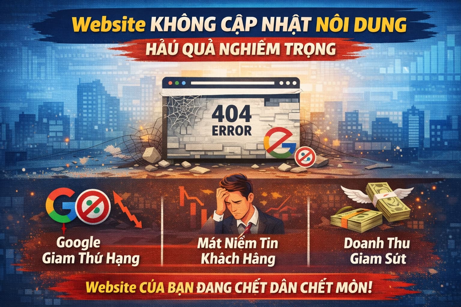 Sai làm website của doanh nghiệp